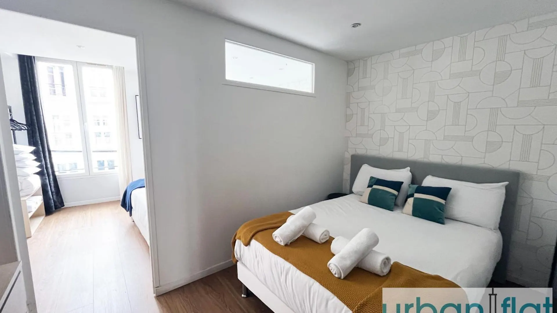 Urban Flat 04 - Pretty 2 Bedroom Flat In Montorgueil باريس 0*,