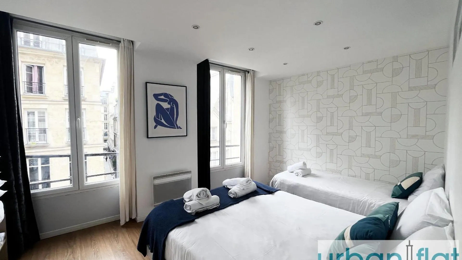 Urban Flat 04 - Pretty 2 Bedroom Flat In Montorgueil باريس 0*,