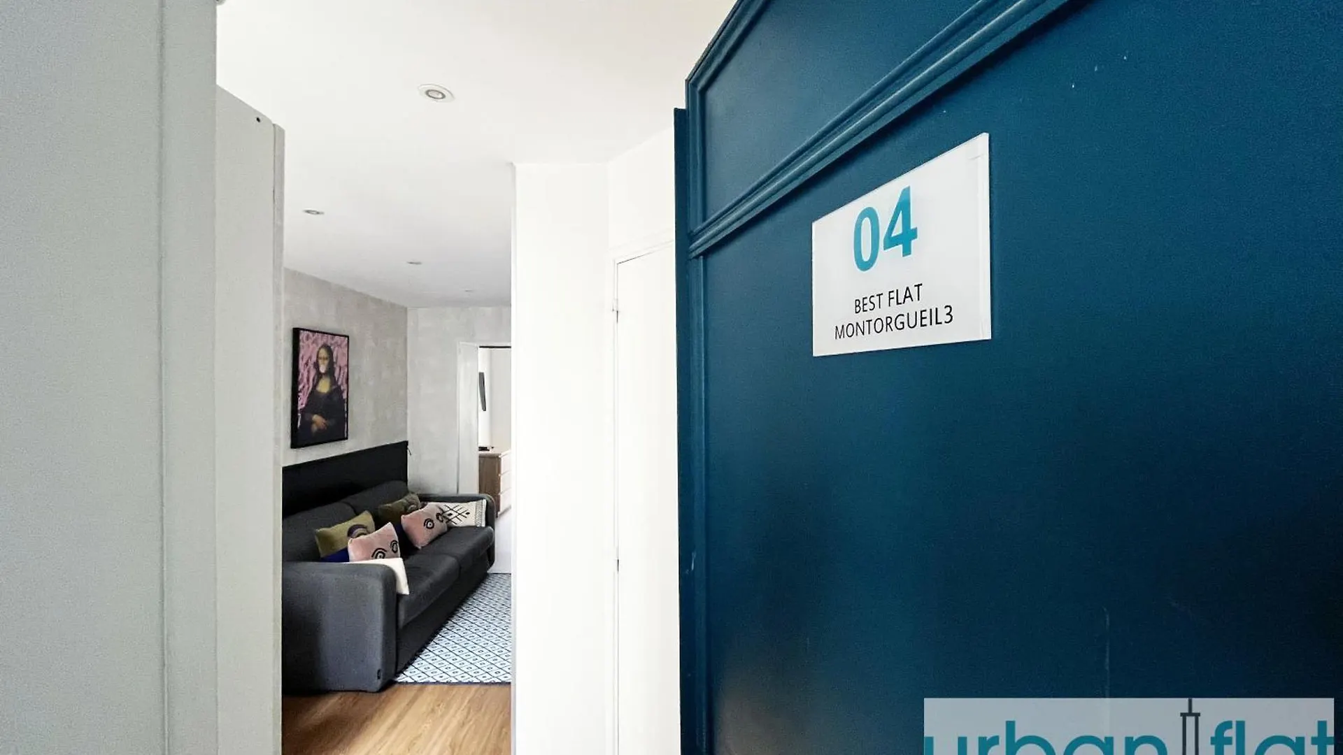 Apartmán Urban Flat 04 - Pretty 2 Bedroom Flat In Montorgueil Paříž
